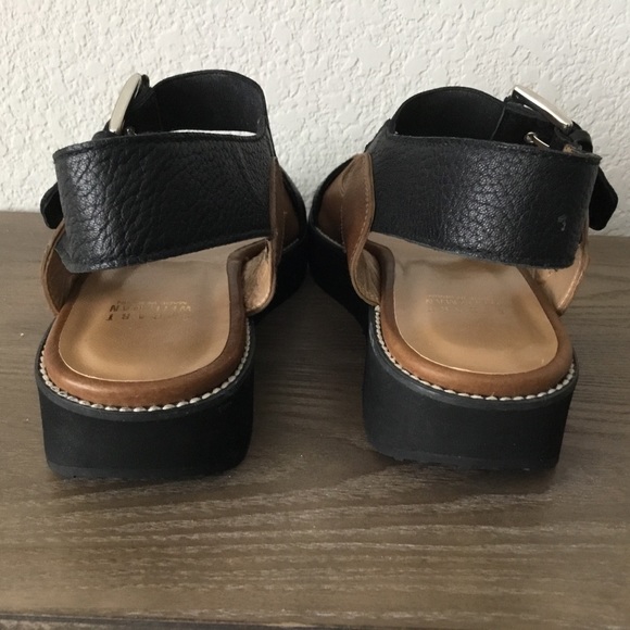 STUART WEITZMAN| Rugged Leather Sport Sandal - Picture 6 of 12